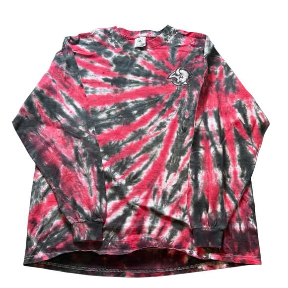 Vintage Delta 1990s Buffalo Sabres Tie Dye NHL Men’s T-Shirt XL - Picture 5 of 6